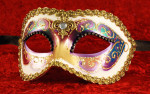 Multi-coloured Venetian Masks